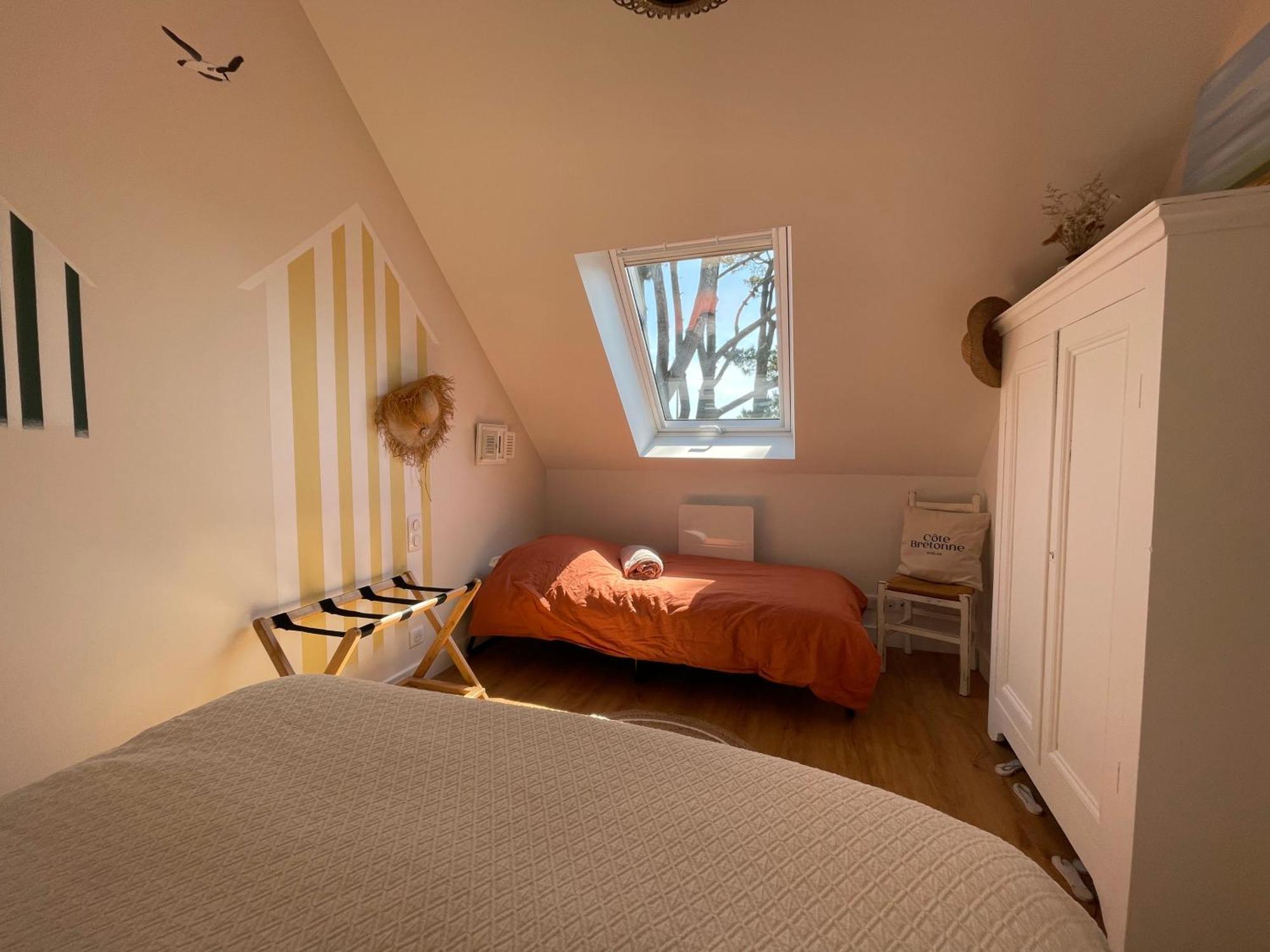 Ty Glazu Doelan Espace 60M2, Port& Criques A Pied, 2 Chambres Privees Au 1Er Etage, Sdb, Wc Separe 克拉斯卡诺特 外观 照片