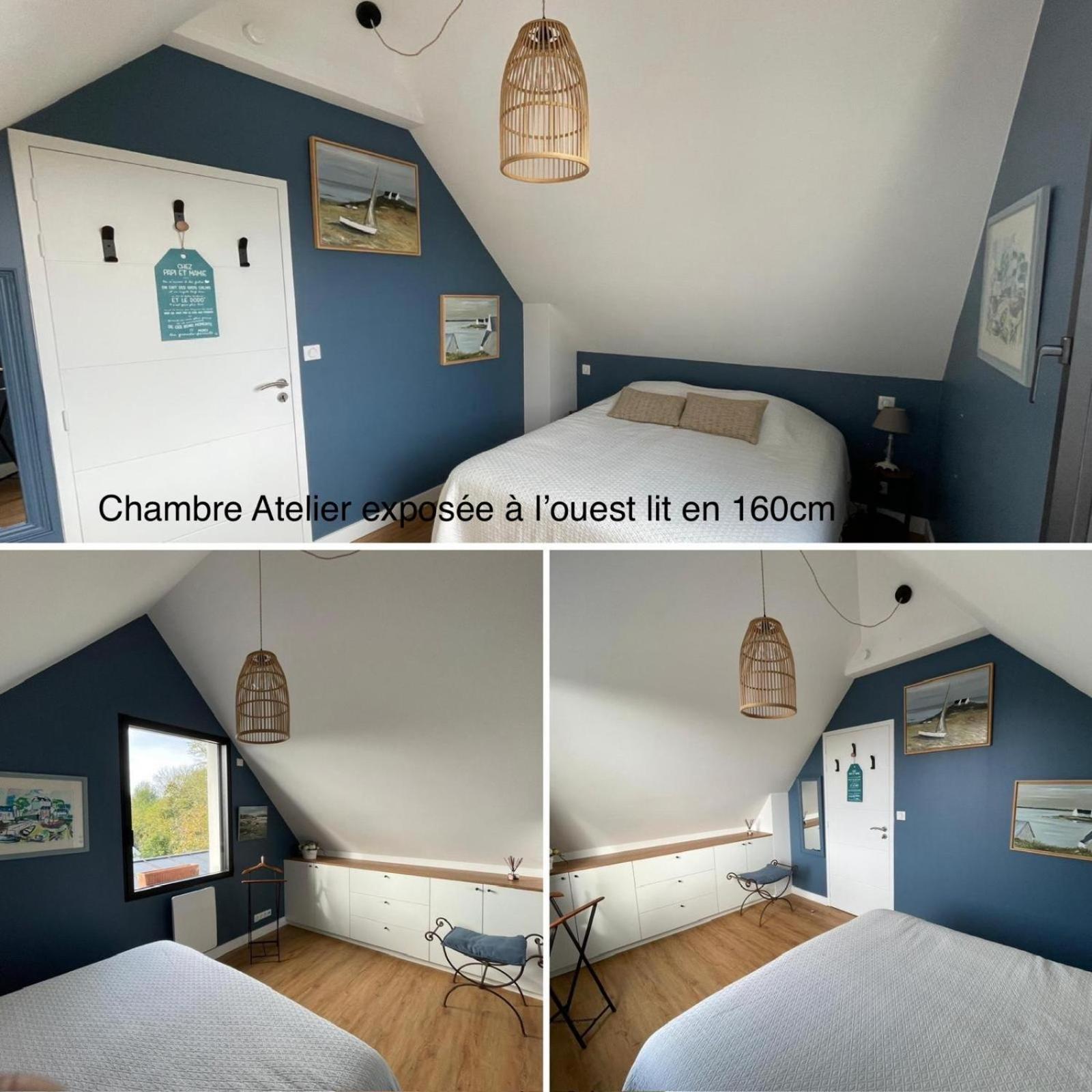 Ty Glazu Doelan Espace 60M2, Port& Criques A Pied, 2 Chambres Privees Au 1Er Etage, Sdb, Wc Separe 克拉斯卡诺特 外观 照片